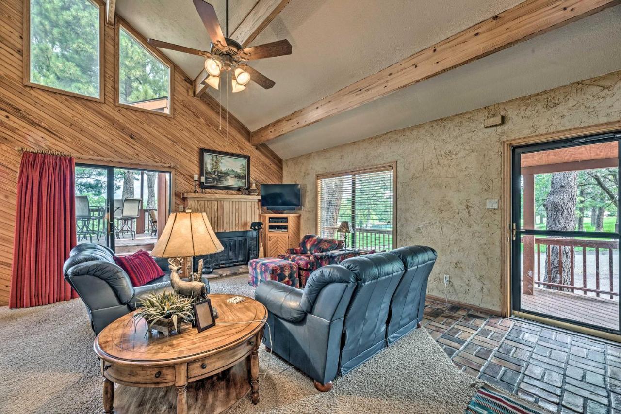 Cozy Ruidoso Cabin With Private Hot Tub And Large Deck Kültér fotó