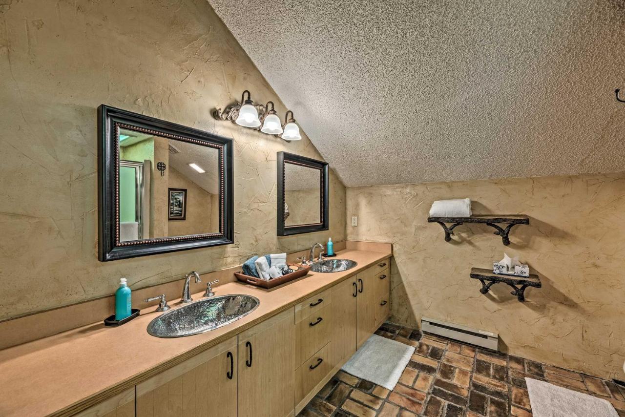 Cozy Ruidoso Cabin With Private Hot Tub And Large Deck Kültér fotó